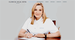 Desktop Screenshot of clinicavilajoya.com